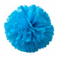 2 pompons Turquoise