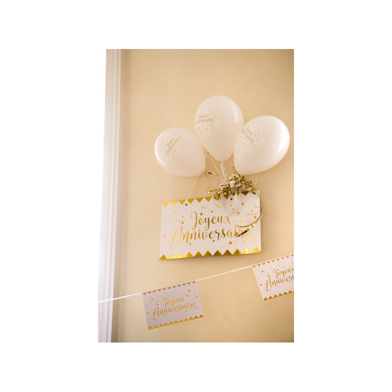 Pancarte Joyeux Anniversaire Metallise Blanc Et Or Maplusbelledeco Com Pancarte Joyeux Anniversaire Metallise Blanc Et Or Maplusbelledeco Com