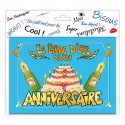 Livre d'or Joyeux Anniversaire