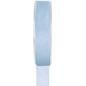 Ruban d'organdi bleu ciel