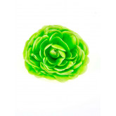 Fleurs glamour vert anis (x2)