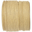 Ruban corde laitonné de couleur ivoire