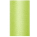 Rouleau de tulle L.30 cm vert anis