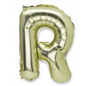 Ballon lettre R or