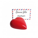 Coeur marque place rouge