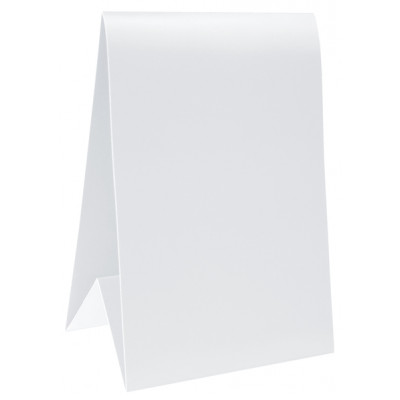 Marque table blanc ( x 6 ) 