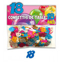 Confettis 18 ans multicolore