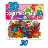 Confettis 30 ans multicolore