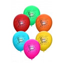 Ballons Bonne Année (x10) assorti