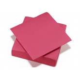 Serviettes cocktail fuchsia