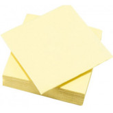 Serviettes de table jaune