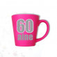 Mug âge « 60 ans » fuchsia