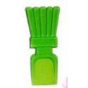 Mini cuillères de couleur (x50) vert anis