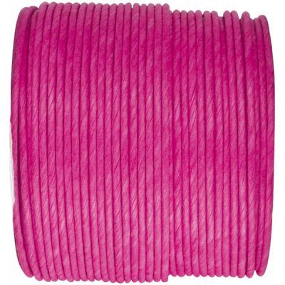 Ruban corde laitonné de couleur fuchsia