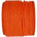 Ruban corde laitonné de couleur orange