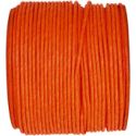 Ruban corde laitonné de couleur orange