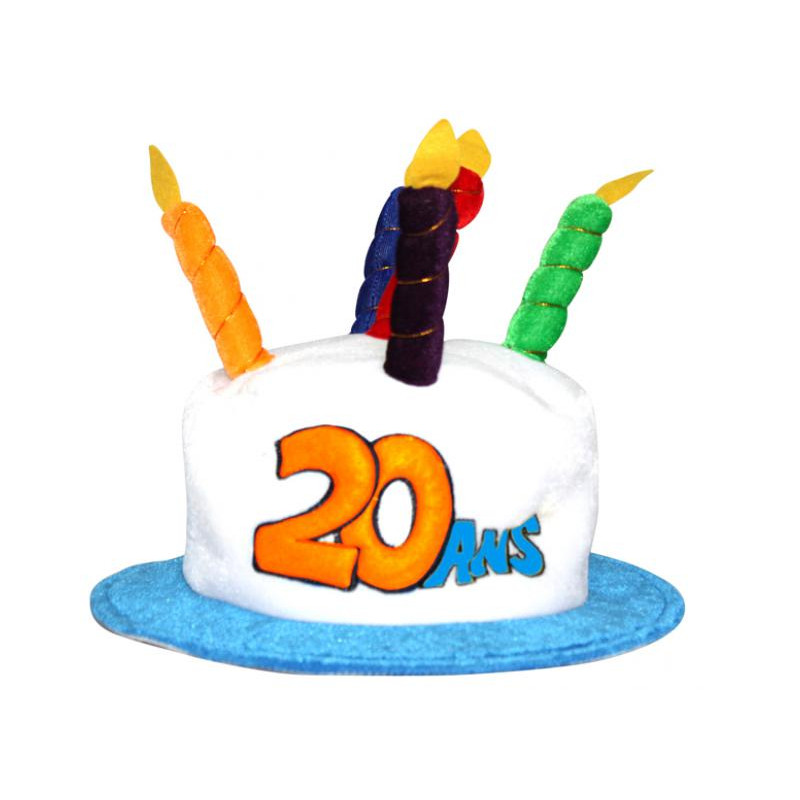 Chapeau Anniversaire 20 ans 