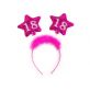 Serre tête 18 ans fuchsia
