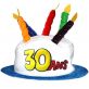 Chapeau Anniversaire 30 ans