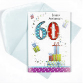 Carte anniversaire 60 ans