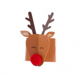 Ronds de serviette Rudolph x8