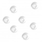 Perles de pluie blanc (x300)