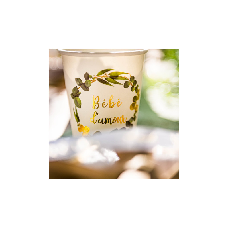 Gobelets Eucalyptus Dorure X8 Maplusbelledeco Com Gobelets Eucalyptus Dorure X8 Maplusbelledeco Com