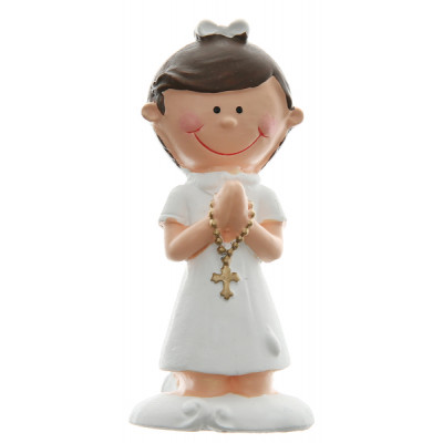 Figurine communion blanche x2