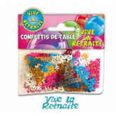 Confettis vive la la retraite type