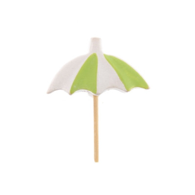 Pics parasol vert x6