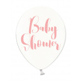 Ballon Baby shower rose