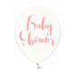 Ballon Baby shower rose