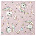 Serviettes Licorne colorés x20