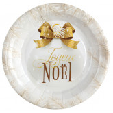 Assiette boule de Noël x10