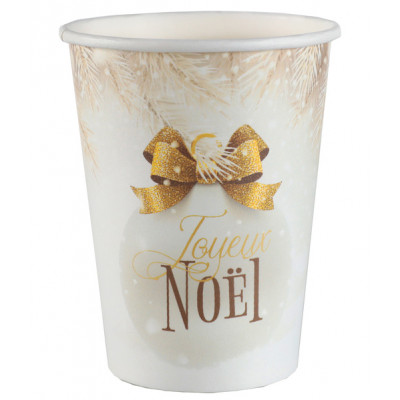 Assiette boule de Noël x10