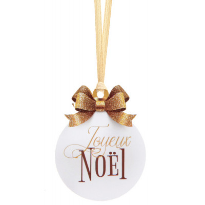 Assiette boule de Noël x10