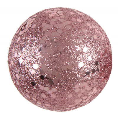 Boules Pailletées Rose Gold X10 Maplusbelledecocom