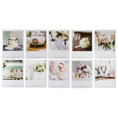 Marque-place Wedding clic x10