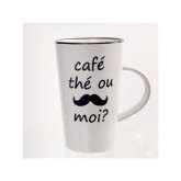 Mug café thé ou moi