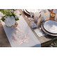 Assiettes Just Married rose gold x10