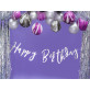 Ballon argent mat