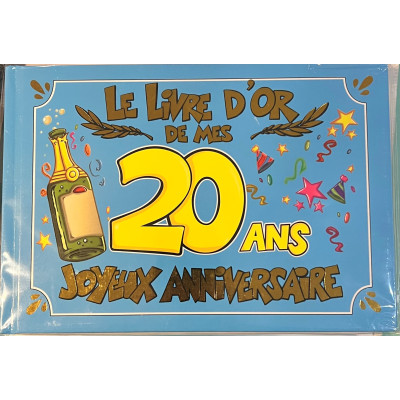 Livre d'or 20 ans