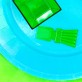 Mini cuillères de couleur (x50) vert anis